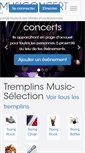 Mobile Screenshot of musiconcert.fr